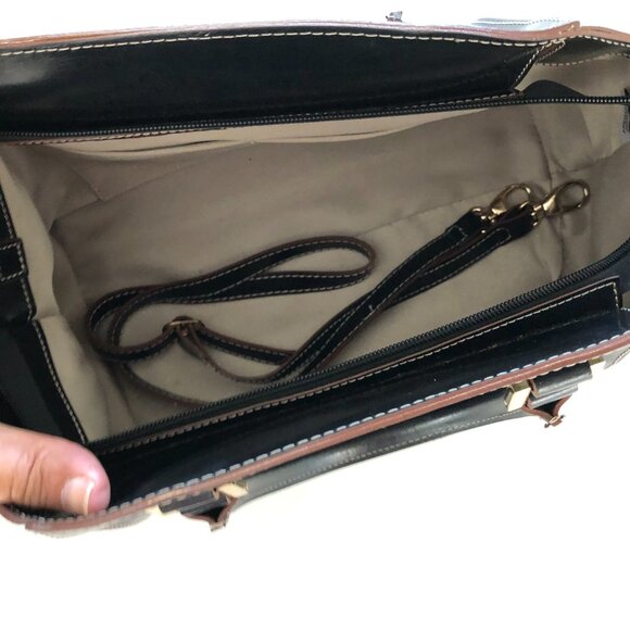 Nardelli Women’s Black Hand Bag Purse - Picture 5 of 9